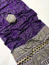 Tew Pure Creap Silk With Ajrakh Print Saree Wholesale Suppliers In India